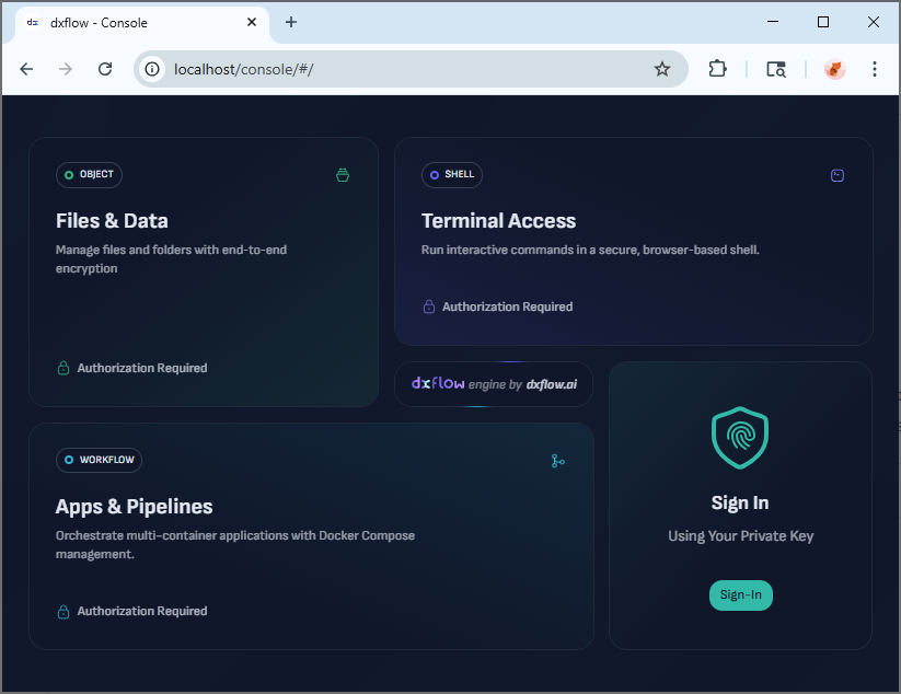 dxflow UI
